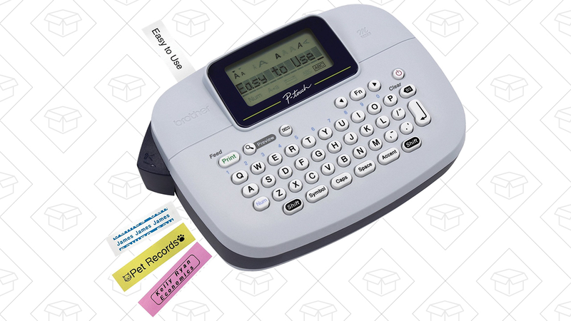 Brother P-touch Handy Label Maker | $10 | Amazon